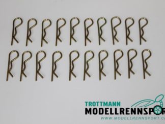 Befestigungsklammern gold