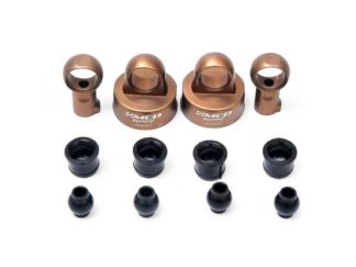 Stossdämpfer Alu Gehäusekappe & Kugelpfannen Set