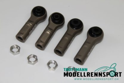 Kugelpfannen Set Alu M8