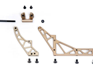 Alu Abstützung Hinterachse