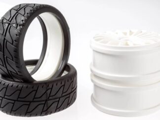 Asphalt Reifen Blue hart verklebt